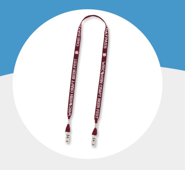 Split Second Cotton Lanyard - Shop Now